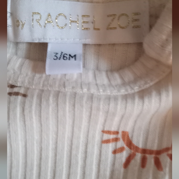 Nwt 3-6m Rachel Zoe overall set - Picture 6 of 7